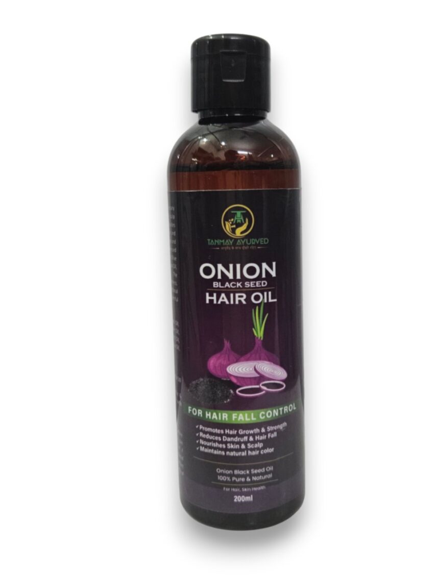RED ONION SHAMPOO WITH CONDITIONER (500 ML) + ONION HAIR OIL (200 ML) COMBO PACK ) - Image 3